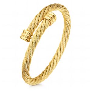 Bracelet élégant en plaqué or